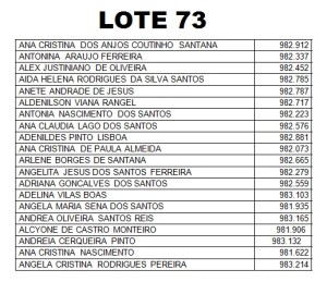 LOTE 73
