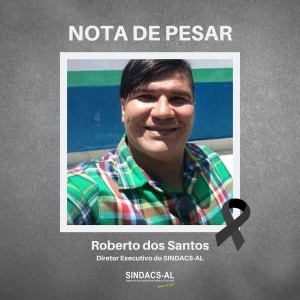 nota de pesar Roberto dos Santos